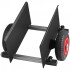 Carucior pentru placi de gips-carton, Vivatechnix VMD-1082, Capacitate 250 kg, Otel, 500x400x390 mm [2]