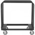 Carucior pentru transport placi gips-carton, maxim 680 Kg, Otel, 4 x roti, 975 x 610 x 990 mm [3]