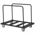 Carucior pentru transport placi gips-carton, maxim 800 Kg, 10 placi, Otel, 4 x roti, 1150 x 740 x 995 mm [2]