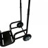Carucior pentru transportat si depozitat lemne Vivatechnix VMD-1018, max 40 Kg, Negru [3]