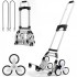 Carucior pentru urcat scarile, Vivatechnix 10 roti, pliabil, Capacitate 100 kg, Greutate 4.5 Kg, Aluminiu [3]