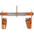 Carucior portpalan pentru grinda, Capacitate 2 tone, latime lucru 88-203 mm [3]