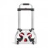 Carucior tip liza pentru scari, cu 10 roti, Pliabil, maxim 118 kg, Inaltime reglabila 83/115 cm, greutate 5.4 kg [2]