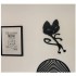 Ceas de perete metalic Krodesign Black Cat-2, diametru 50 cm [3]