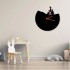 Ceas de perete metalic Krodesign Vespa, diametru 50 cm, negru [3]