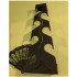 Cuier metalic Krodesign Black Hanger, lungime 50cm, negru [5]