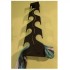 Cuier metalic Krodesign Black Hanger, lungime 50cm, negru [6]