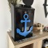 Cutie postala Vivatechnix Anchor KRO-1232, otel, 400x250x100mm, Negru/Albastru, 2 chei [7]