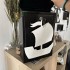 Cutie postala Vivatechnix Boat KRO-1231, otel, 400x250x100mm, Negru/Alb, 2 chei [5]