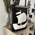 Cutie postala Vivatechnix Boat KRO-1231, otel, 400x250x100mm, Negru/Alb, 2 chei [6]