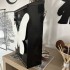 Cutie postala Vivatechnix Butterfly KRO-1228, otel, 400x250x100mm, Negru/Alb, 2 chei [4]