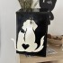 Cutie postala Vivatechnix Cat&Dog KRO-1240, otel, 400x250x100mm, Negru/Alb, 2 chei [5]