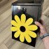 Cutie postala Vivatechnix Flower KRO-1229, otel, 400x250x100mm, Negru/Galben, 2 chei [5]
