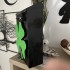 Cutie postala Vivatechnix Irish Clover KRO-1230, otel, 400x250x100mm, Negru/Verde, 2 chei [2]