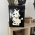 Cutie postala Vivatechnix Schnautzer Dog KRO-1237, otel, 400x250x100mm, Negru/Alb, 2 chei [6]