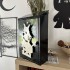 Cutie postala Vivatechnix Schnautzer Dog KRO-1237, otel, 400x250x100mm, Negru/Alb, 2 chei [7]