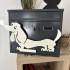 Cutie postala Vivatechnix Teckel KRO-1239, otel, dimensiune 310x360x100mm, Gri/Alb, 2 chei [2]