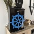 Cutie postala Vivatechnix Timona KRO-1233, otel, 400x250x100mm, Negru/Albastru, 2 chei [6]
