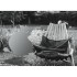Decoratiune gradina / ghiveci Krodesign Big Cat KRO-1141, metal, inaltime 63 cm [2]