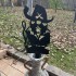 Decoratiune gradina / ghiveci Krodesign Captain Gnome KRO-1138, metal, inaltime 62 cm [2]