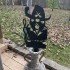 Decoratiune gradina / ghiveci Krodesign Captain Gnome KRO-1138, metal, inaltime 62 cm [3]