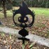 Decoratiune gradina / ghiveci Krodesign Chick KRO-1131, metal, inaltime 60 cm [3]