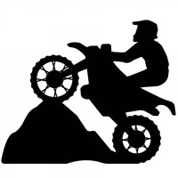 Decoratiune luminoasa de perete, Krodesign Hard Enduro 