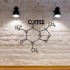 Decoratiune metalica de perete Krodesign Coffee KRO-1119, dimensiune 60 cm, negru, grosime 1.5 mm [3]