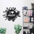 Decoratiune metalica de perete Krodesign I Love Music KRO-1117, lungime 60 cm, negru, grosime 1.5 mm [3]