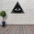 Decoratiune metalica de perete Krodesign KRO-1060, Eye, 60 cm, grosime 1.5 mm [4]