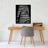 Decoratiune perete Krodesign KRO-1036 Women Shadow, lungime 80x64 cm, negru [4]