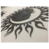 Decoratiune perete Krodesign Sun&Moon, diametru 60 cm, negru [5]
