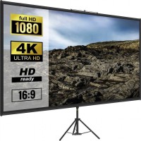 Ecran de proiectie cu trepied 80 inch, 4K Ultra HD, portabil, 16:9, Material anti-lumina, Ecran lavabil, Unghi de vizualizare 160 de grade Ecran de proiectie cu trepied 80 inch, 4K Ultra HD, portabil, 16:9, Material anti-lumina, Ecran lavabil, Unghi de vizualizare 160 de grade