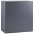 Fiset metalic cu 9 compartimente, Incuietori personalizate, Gri/Alb, 900x450x940 mm, max 245 kg [3]