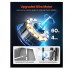 Gratar pe carbune cu capac si rotisor electric 60W, Otel Inoxidabil, Roti blocabile, Capacitate max 130 kg [2]