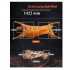 Gratar pe carbune cu capac si rotisor electric 60W, Otel Inoxidabil, Roti blocabile, Capacitate max 130 kg [4]