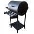 Gratar pe carbuni Vivatechnix VMD-1031, cu capac, 92x60x100cm, portabil, negru [4]
