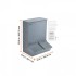 Hranitoare cu 2 usi pentru max 8 porci, 75 l, Otel galvanizat, 600 x 500 x 840 mm [5]