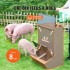 Hranitoare cu 2 usi pentru max 8 porci, 75 l, Otel galvanizat, 600 x 500 x 840 mm [7]