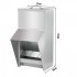 Hranitoare pentru pasari, Vivatechnix Otel galvanizat, 21x16x33 cm, Capacitate 5.2 kg, 4 x alimentatoare apa [3]