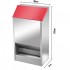Hranitoare pentru pasari, Vivatechnix Otel galvanizat, 35x21x63 cm, Capacitate 22.6 kg, 4 x alimentatoare apa [4]