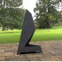 Incalzitor de terasa/gradina, Triangular Pyramid KRO-1071, Otel, Negru, 1200x700x700 mm, grosime 3 mm [4]