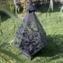 Incalzitor pentru terasa/gradina, Krodesign Diamond KRO-1090, Otel, Negru, diametru 1125 mm, grosime 3 mm [4]