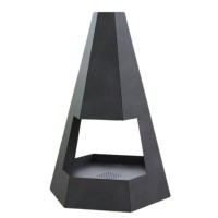 Incalzitor pentru terasa/gradina, Pyramid Hexagon Double KRO-1079, Otel, Negru, 1200x700x813 mm, grosime 3 mm Incalzitor pentru terasa/gradina, Pyramid Hexagon Double KRO-1079, Otel, Negru, 1200x700x813 mm, grosime 3 mm