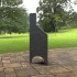 Incalzitor pentru terasa/gradina, Pyramid Stove KRO-1080, Otel, Negru, 1200x500x500 mm, grosime 3 mm [5]