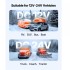 Incalzitor stationar/Sirocou diesel 12-24V DC, 8 KW, Telecomanda, consum 0.18-0.36  l/h, Rezervor 5 l, 410 x 255 x 315 mm [4]