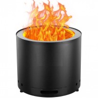 Incalzitor terasa fara fum, Vivatechnix Otel inoxidabil, Diametru 380 mm, Inaltime 320 mm, Negru Incalzitor terasa fara fum, Vivatechnix Otel inoxidabil, Diametru 380 mm, Inaltime 320 mm, Negru