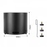 Incalzitor terasa fara fum, Vivatechnix Otel inoxidabil, Diametru 380 mm, Inaltime 320 mm, Negru [7]