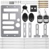 Kit automatizare poarta culisanta, max 600 kg, Lungime max 12 m, 2 x Telecomanda, 370 W, viteza 13 m/min [2]
