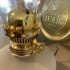 Lampa cu gaz lampant Vivatechnix Classic TR-1002A, rezervor sticla cu catifea, oglinda metal, Bej [3]